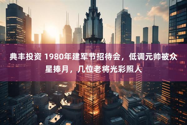 典丰投资 1980年建军节招待会，低调元帅被众星捧月，几位老将光彩照人