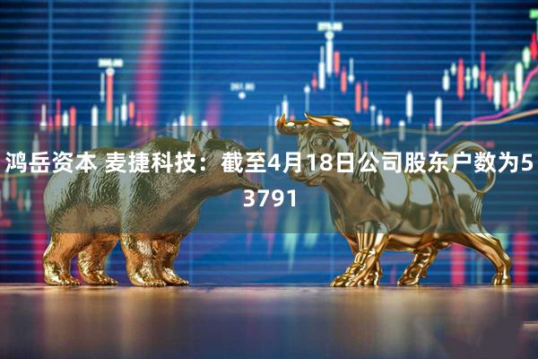 鸿岳资本 麦捷科技：截至4月18日公司股东户数为53791